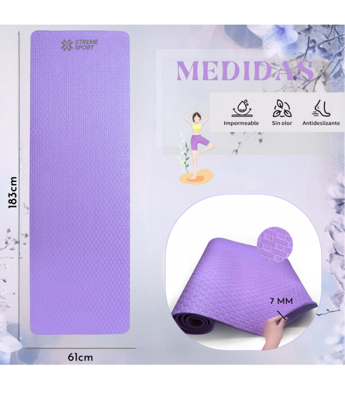 Combo Pilates Pro 6 en 1: Pelota + Bandas + Mat + Aro + Roller + Calcetines Antideslizantes
