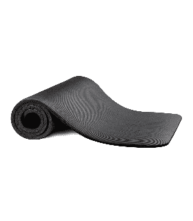 Mat de Yoga Fitness de 15mm Negro