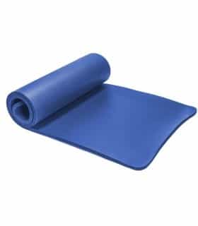 Mat de Yoga Fitness de 15mm Azul