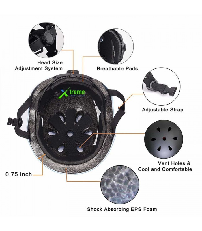 Combo Kit de Protección + Casco