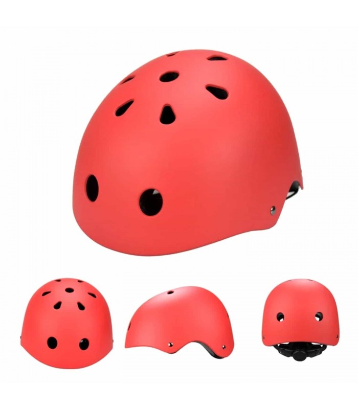Combo Kit de Protección + Casco para Ciclismo, Skate, Patinaje