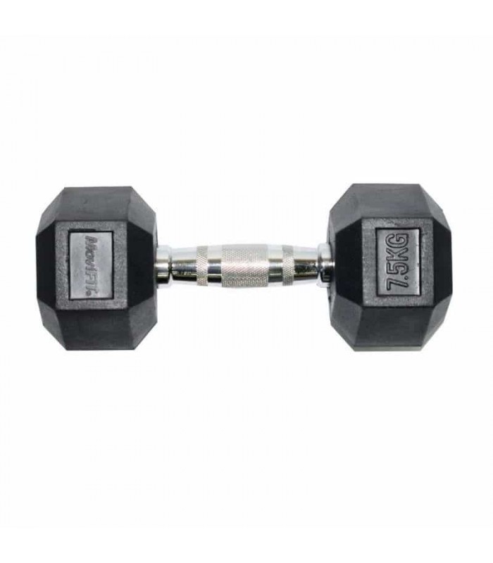 Pesas Mancuernas de 7.5Kg Hexagonales x 2