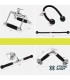 Accesorios de polea para Gym Barra recta de tracción