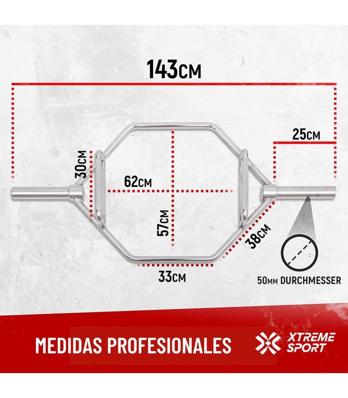 Barra Hexagonal OLIMPO PRO Trap Bar