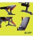 Banca Press Iron Gym con Rack